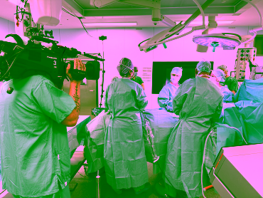 Live-Übertragung aus dem OP