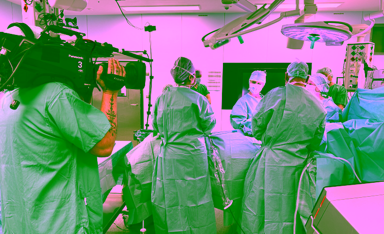 Live-Übertragung aus dem OP