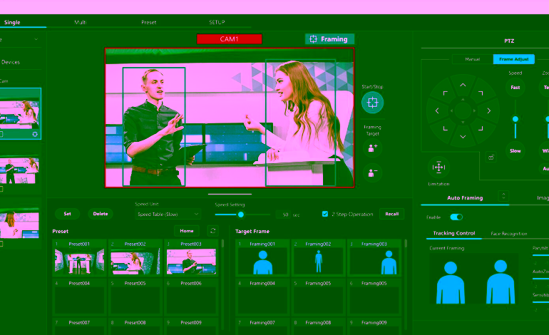 Panasonic Connect bringt neue Auto-Framing-Funktion