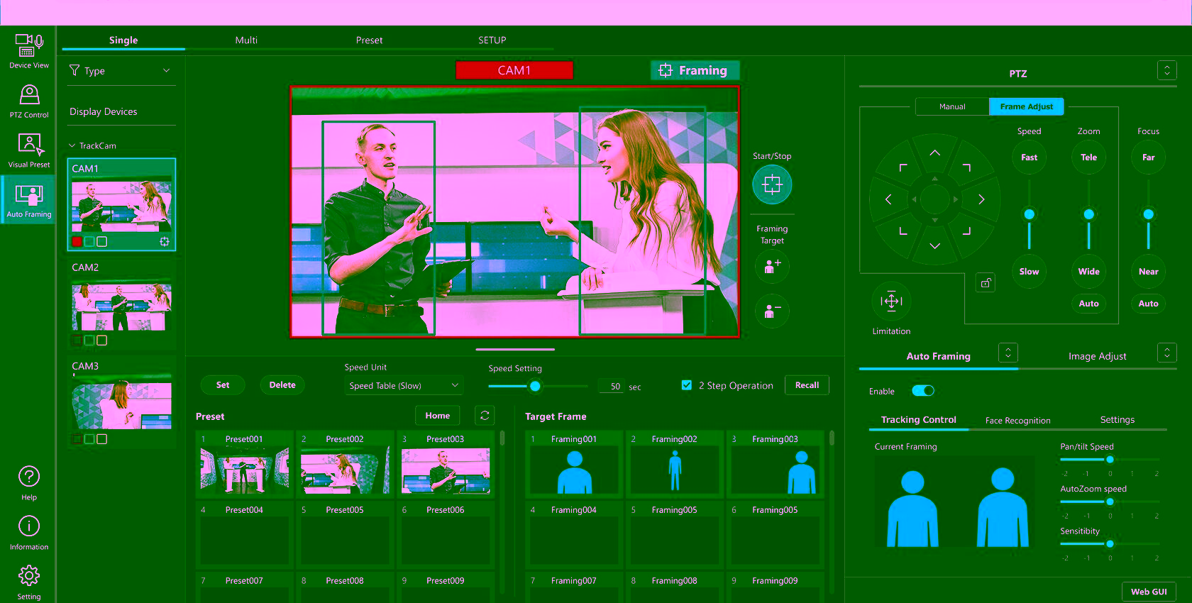 Panasonic Connect bringt neue Auto-Framing-Funktion